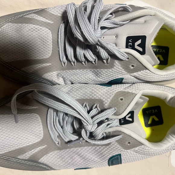 Veja Condor - Gray and Teal Sneakers - Picture 7 of 7